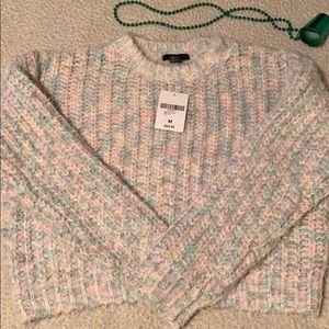 Brand New Multi colored soft chunky sweater